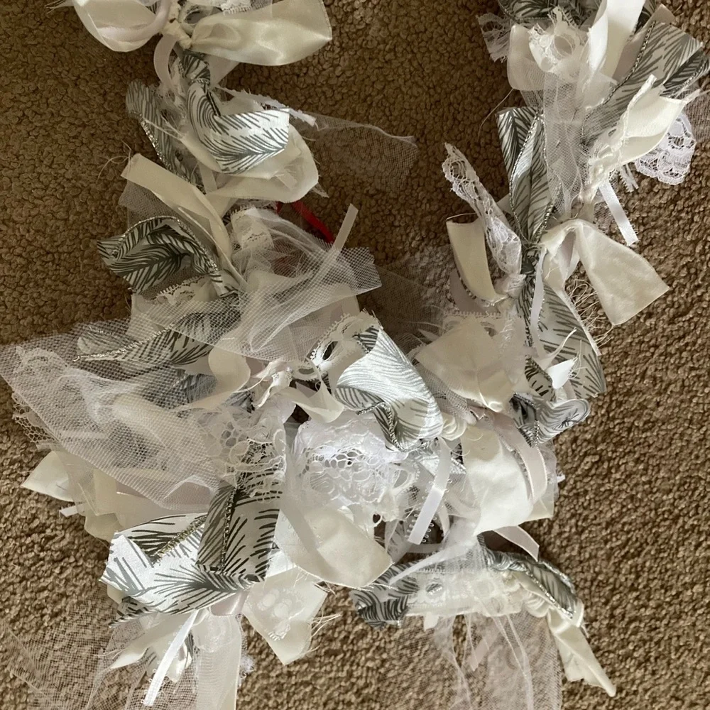 Handmade elegant white